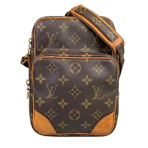 【1円～】 ルイヴィトン LOUIS VUITTON バッグ ショルダーバッグ モノグラム アマゾン M45236 TH1016 ブラウン レザー ゴールド金具 中古