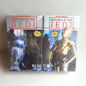 【未開封 / 2セット】 R2-D2 & C-3PO / スター・ウォーズ ジェダイの帰還 プラモデル mpc　Star Wars figure