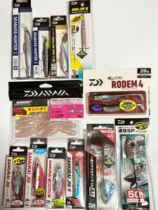 ダイワ　ルアー　ジグ等　未使用品　12点セット シーバス　青物　タチウオ　サワラ　キジハタ