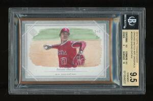 大谷翔平1枚限定2018 TRANSCENDENT SKETCH ART ORIGINALS 1/1 RC BGS 9.5 GEM MINTオリジナル手書きアート1-of-1 ルーキー！WBCイチロー