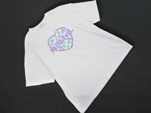 MILKFED ミルクフェド プリント Tシャツ sizeONE/白 ■◆ ☆ eha6 レディース