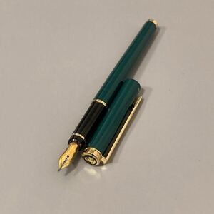 1円〜 PELIKAN ペリカン 万年筆 ペン先 F 緑 グリーン 筆記未確認 現状品