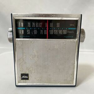 昭和レトロ 東芝 TOSHIBA TRANSISTOR RADIO RM-107F トランジスタラジオ 現状 ジャンク品