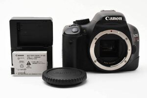 【良品】 Canon キヤノン EOS Kiss X4 ブラックボディ デジタル一眼レフカメラ 【動作確認済み】 #2310