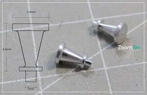 ZoomOn Z107 1/24 無限 ステアリングボス ハブ