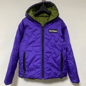 美品 USA 製 wild things リバーシブル プリマロフト キルティング ジャケット S パーカー ワイルドシングス アメリカ PRIMALOFT parka 