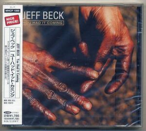 ☆ジェフ・ベック JEFF BECK 「ユー・ハッド・イット・カミング You Had It Comiing」 新品 未開封