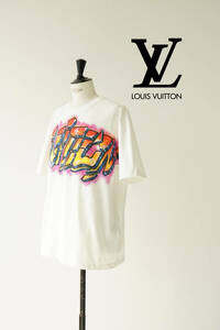 2022SS LOUIS VUITTON ルイヴィトン グラフィットロゴ Tシャツ カットソー sizeXL RM221 DT3 HMY60W 0530746