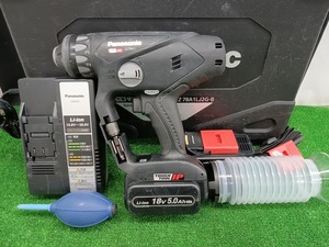 中古品 Panasonic パナソニック 18V 5.0Ah 充電式 ハンマドリル EZ78A1LJ2G-B 最大トルク13.5N・m 5段クラッチ