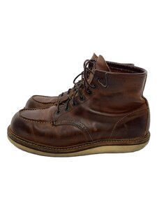 RED WING◆レースアップブーツ/US10/ブラウン/茶色/D1907/Classic Moc/クラシックモック/レザー//