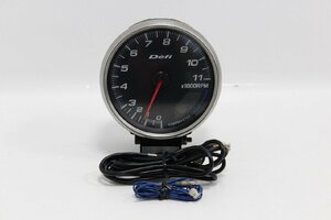 1円～ 絶版 希少 レア defi デフィ タコメーター リンクメーター 115Φ 車用 RPM 回転数メーター 実働取り外し品 ジャンク 11-H041Y/1/100