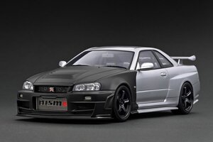 Ignition Model イグニッションモデル 1/18 レジン プロポーションモデル 2005年モデル 日産 Nismo R34 GT-R Z-tune Test 2004 Suzuka