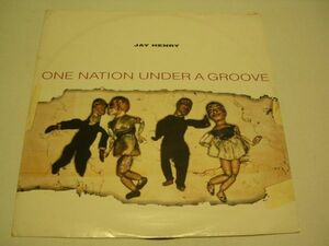 ●R&B UK SOUL 12inch●JAY HENRY/ ONE NATION UNDER A GROOVE