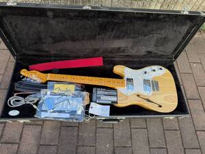  Fender USA American Vintage 1972 Telecaster Thinline (Aged Natural/Maple)