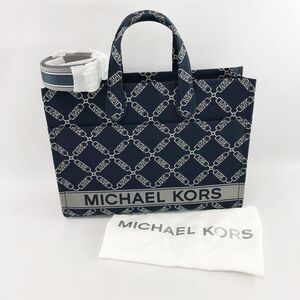 《美品》MICHAEL KORS マイケルコース GIGI LG GRAB TOTE グラブラージトート/2Wayバッグ/店頭/他併売《レディース古着・山城店》R160