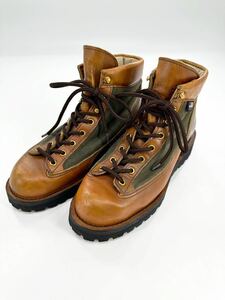 希少/美品 レアカラー カーキ系/DANNER/LIGHT 80周年/ 8 26cm/ダナーライト80周年 GORE-TEX ブーツ ゴアテックス 30442