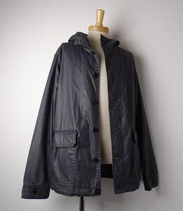 Barbour バブアー NIGHT WATCH マウンテンパーカ コットン ヴィンテージ加工 ジャケット 希少モデル メンズ アウトドア (M) 黒 ●S-397