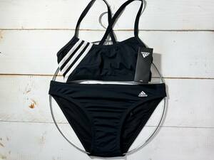 【即決】adidas アディダス 女性用 ビーチバレー ビキニ ツーピースショーツ 水着 ブルマ Black UK6