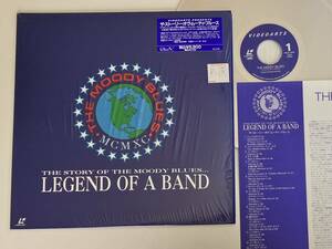 【良好シュリンク付】ストーリー・オブ・ムーディ・ブルース THE MOODY BLUES/LEGEND OF A BAND LD VALP3219 サテンの夜,I