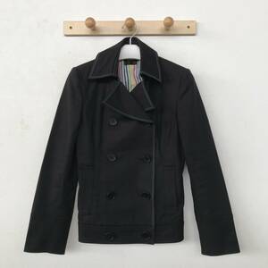 Paul Smith BLACK ポール スミス ブラック レディース コットンストレッチジャケット 美品(ほぼ未着用) size 40