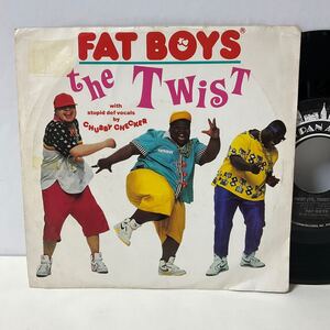 US / THE FAT BOYS / THE TWIST / 7inch レコード / EP / 1988 HIP HOP