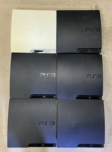 (M6)SONY PS3 CECH-2500A 3000A 3000B まとめて6台 ジャンク品扱い