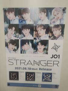 44 ポスター　Ｂ2 STRANGER JO1