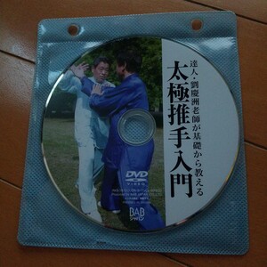 DVD　劉慶洲　太極推手入門　DVDのみ　太極拳　拳法　武術　古武道　空手　空手道　気功　護身術　格闘技　少林寺　カンフー　気功　