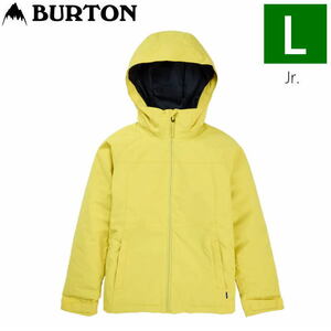 23-24 BURTON BOYS LODGEPOLE JKT カラー:SULFUR Lサイズ 子供用 スノーボード スキー ジャケット JACKET 日本正規品