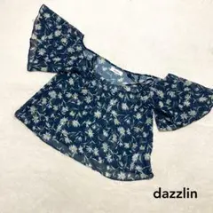 ダズリン dazzlin カモミールキャミソール ブラウス 花柄  夏 F