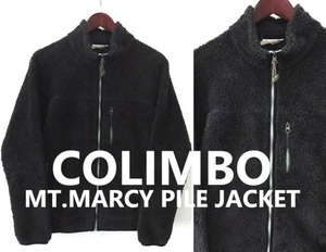 COLIMBO：コリンボ■MT.MARCY PILE JACKET■ボアフリース ジャケット/パイルジャケット■ブラック■Msize