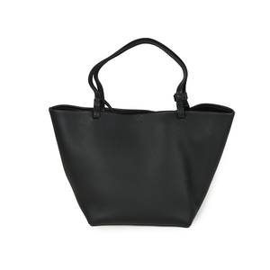 THE ROW ザロウ Park Tote Three レザートートバッグ BLACK PL イタリア正規品 新品 W1272 L129 BLKP　オールブラック