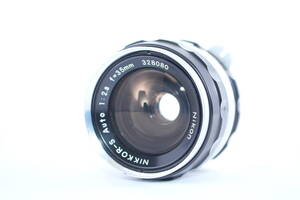 ★極美品★ニコン NIKON NIKKOR-S Auto 35mm F2.8 ★動作OK★#X466