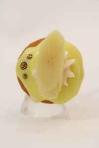 Q-pot. / ACC Banana CupCakeリング イエロー I-24-05-27-025-QP-AC-HD-ZI