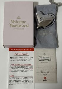 Vivienne Westwood ヴィヴィアンウエストウッド ガスライター ハート シェイプ シルバーカラー 着火確認済み 喫煙具 1円〜