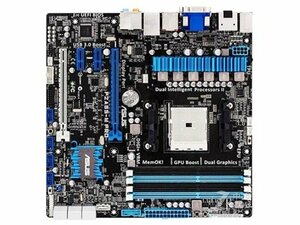 ASUS F2A85-M Pro マザーボード AMD A85X Socket FM2 Micro ATX メモリ最大64G対応 保証あり　