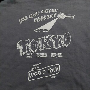 RED HOT CHILI PEPPERS レッチリ☆UNLIMITED LOVE WORLD TOUR 2024☆東京リミテッドブラックパーカーXL☆新品