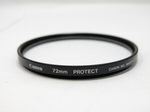 Canon 純正 72mm PROTECT 純正 保護 フィルター キヤノン [管ET429]