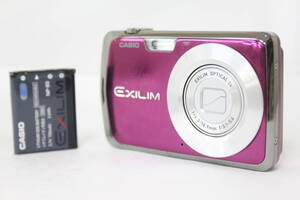 【返品保証】 カシオ Casio Exilim EX-Z1 パープル 3x バッテリー付き コンパクトデジタルカメラ M614