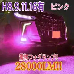 新登場¡34000LM‼️フォグランLED外車対応ブルーH11