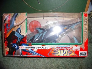 t20 未使用 深海攻撃員シャープエッジ トランスフォーマー ビーストウォーズ　1999年 タカラ 箱小痛み