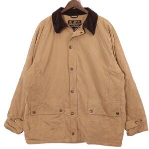 Barbour バブアー ビューチャンプ トラベルジャケット ブラウン (メンズ XL) 中古 古着 A1059