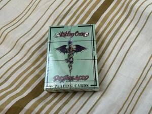 新品未開封　モトリークルー　Motley Crue　Dr. Feelgood　30th Anniversary　トランプ　カードゲーム　グッズ　 Playing cards