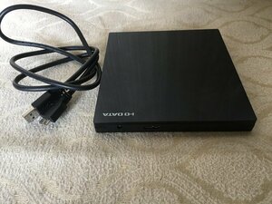 □送料無料　動作品　I.O DATA DVRP-UT8LKA DVDマルチドライブ　スーパーマルチ ポータブル　外付けDVDドライブ ＜D0321W6左4＞