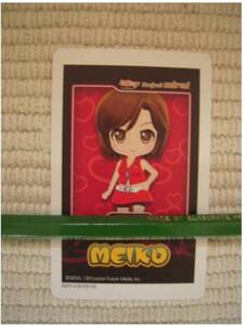 ☆３ＤＳ　初音ミク　and　Future　Stars 　Project　mirai　同梱特典　ＡＲカード　ＭＥＩＫＯ　未使用新品☆