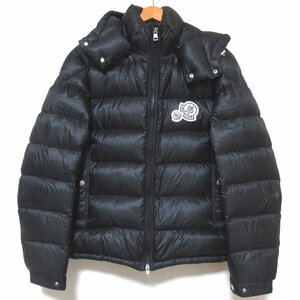 美品 MONCLER モンクレール BRAMANT ブラマント フーディー ナイロン ダウンジャケット 4サイズ ブラック