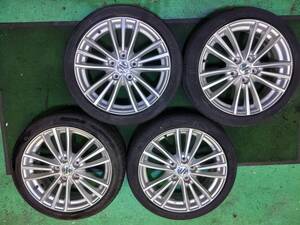 ZC32S　スイフト　17x6.5J　OFF50　４本　195/45R17　タイヤ交換要す