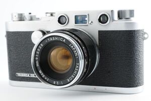 84【動作訳あり】ヤシカ YASHICA YE YASHIKOR f=5㎝ F2.8 Laica L Mount レンジファインダーカメラ