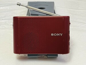 ■SONY ICF-51 FM/AMラジオ ソニー ポケットラジオ 稼動品