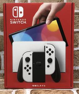 ◎1円スタート！『未使用』 任天堂 Nintendo Switch 有機ELモデル『ホワイト』本体　⑪